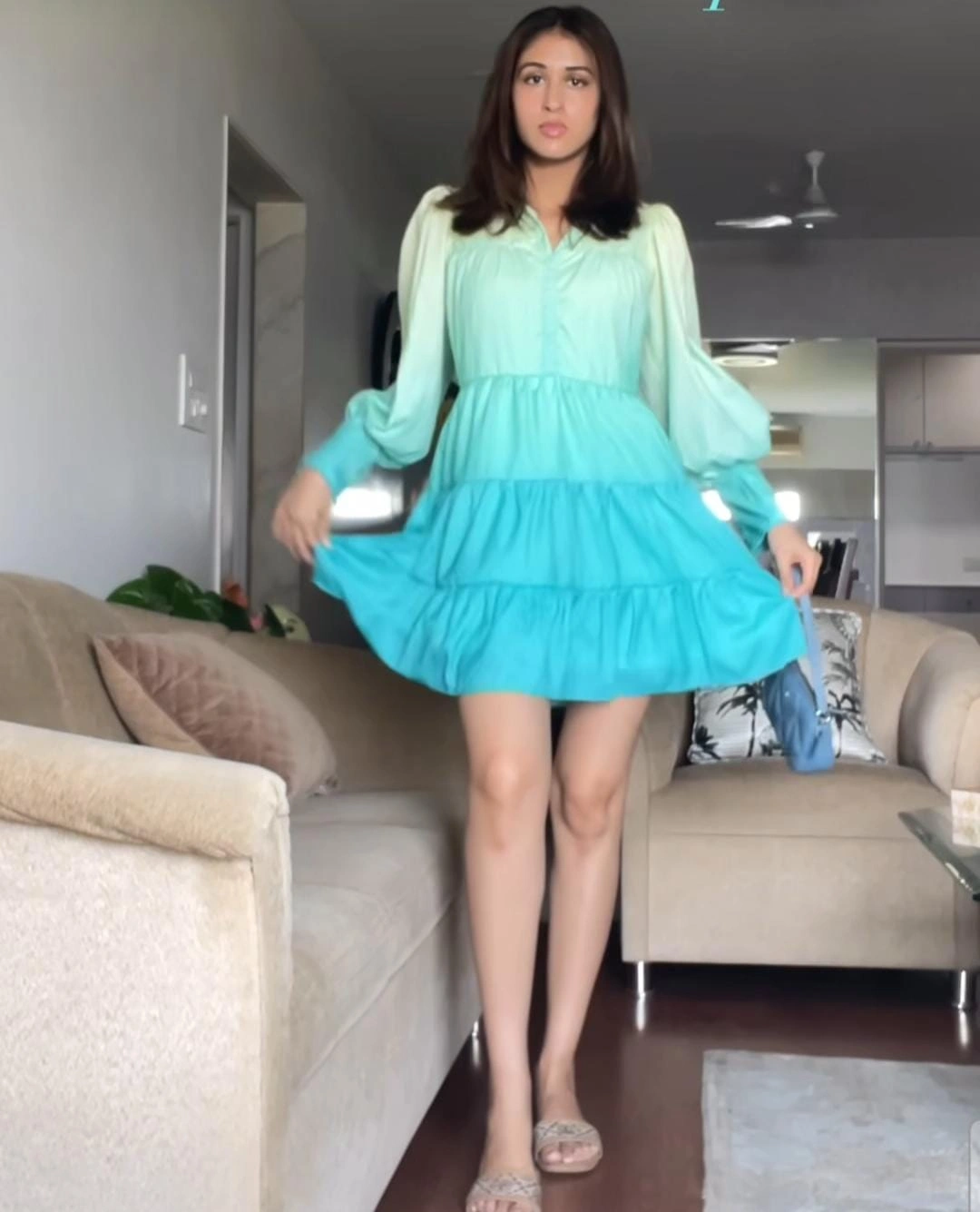 Ombre Tiered Dress - Image 3