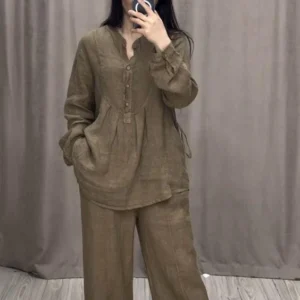 2Piece Top plazo Set