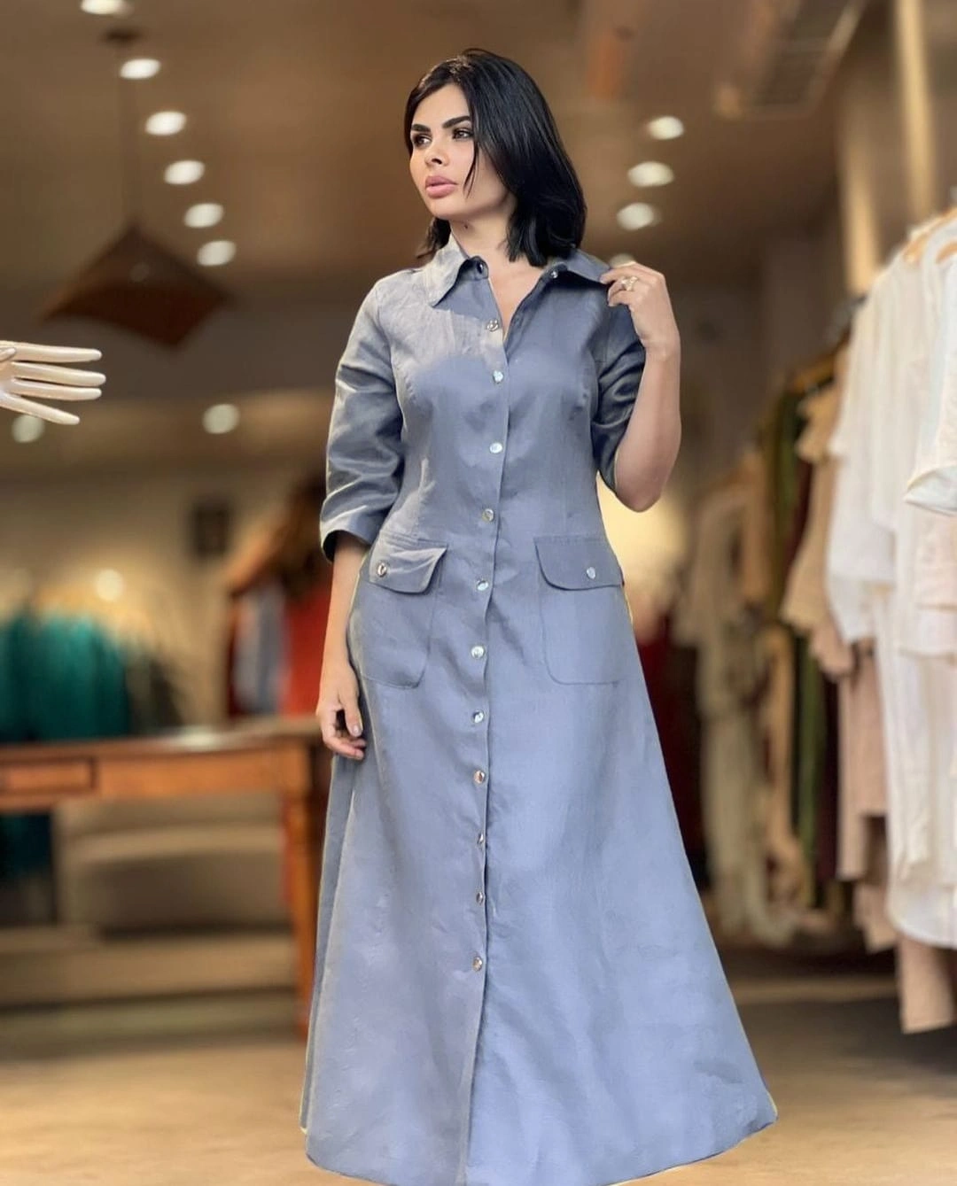 Shirt style Dress - Image 5