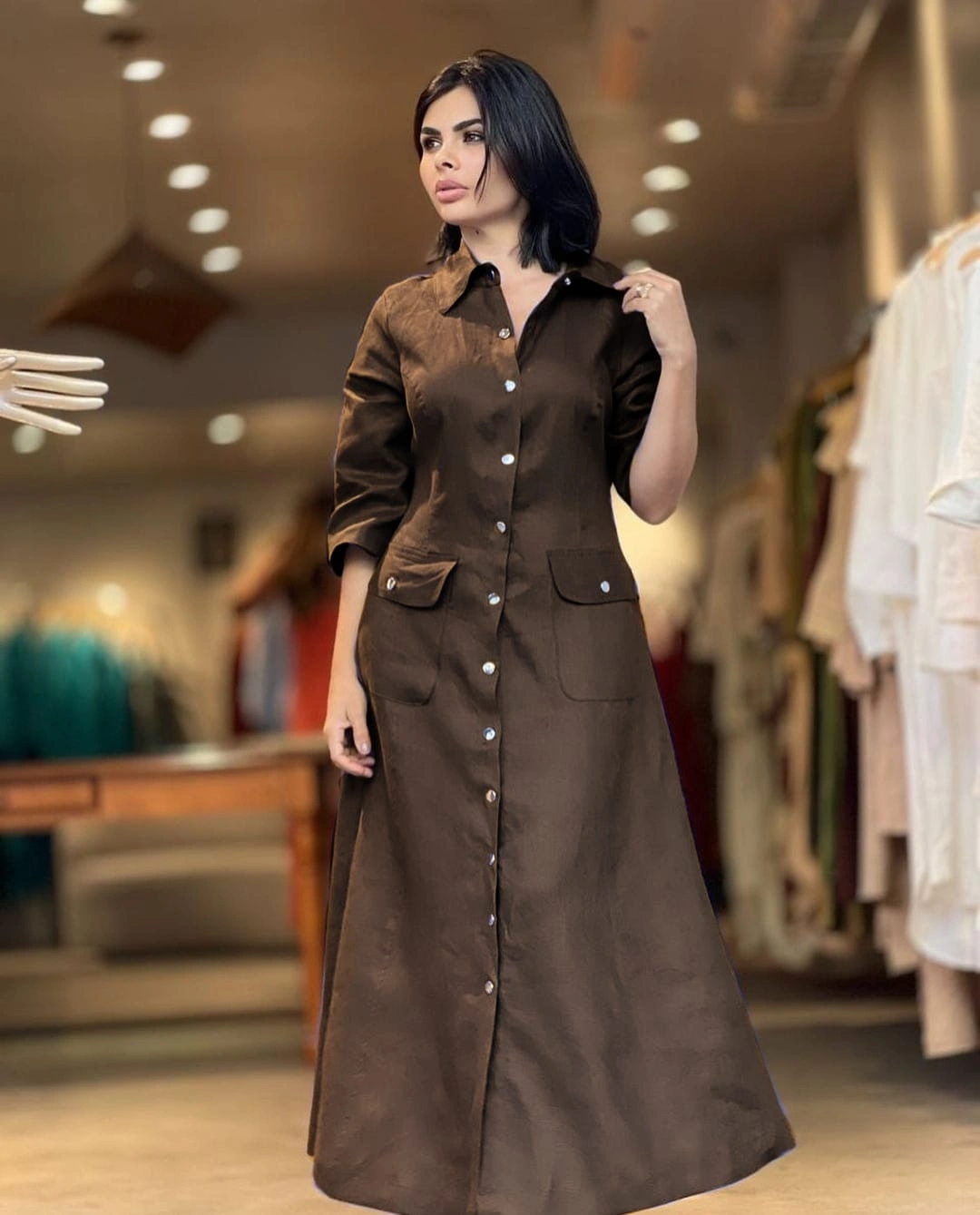 Shirt style Dress - Image 6