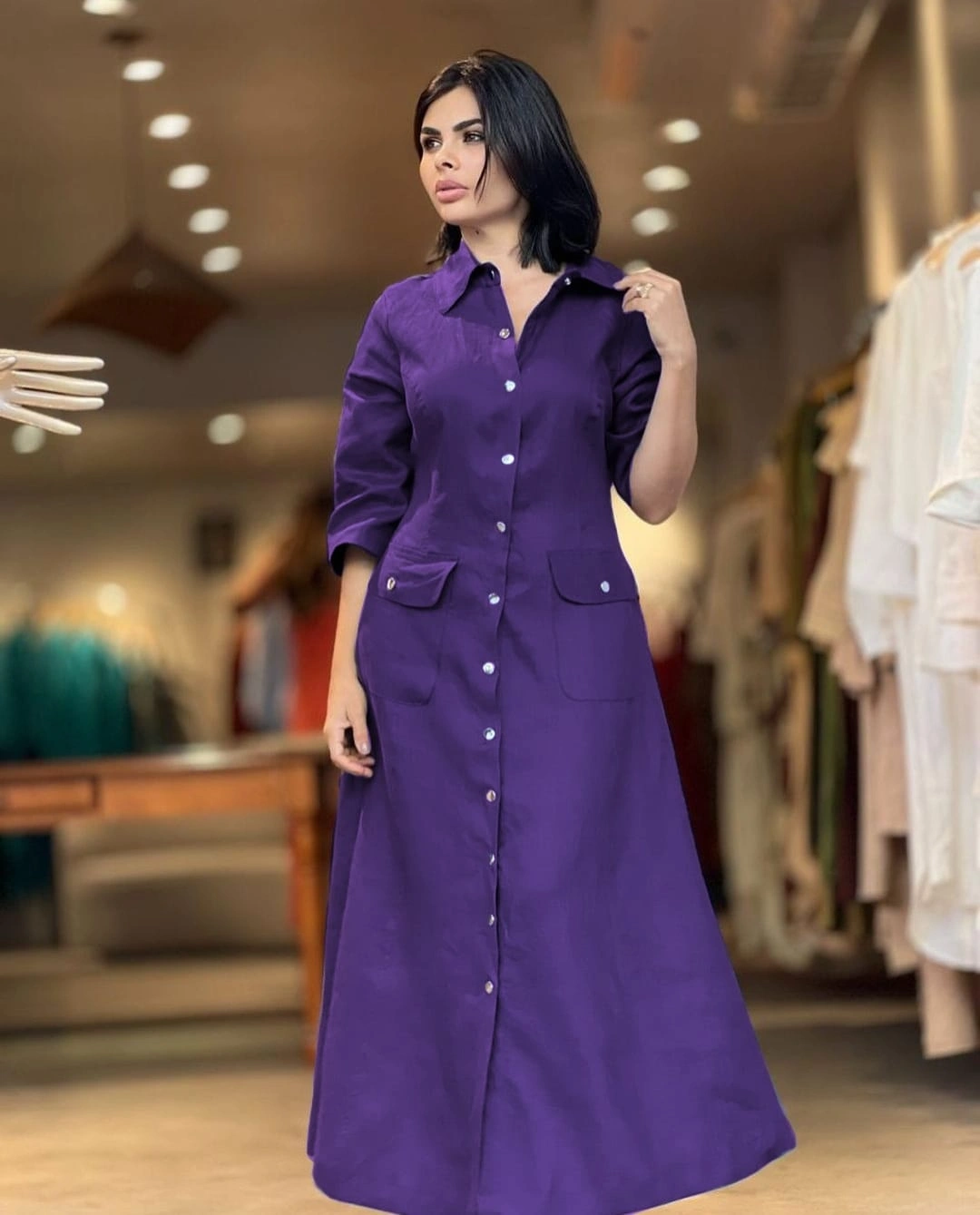 Shirt style Dress - Image 8