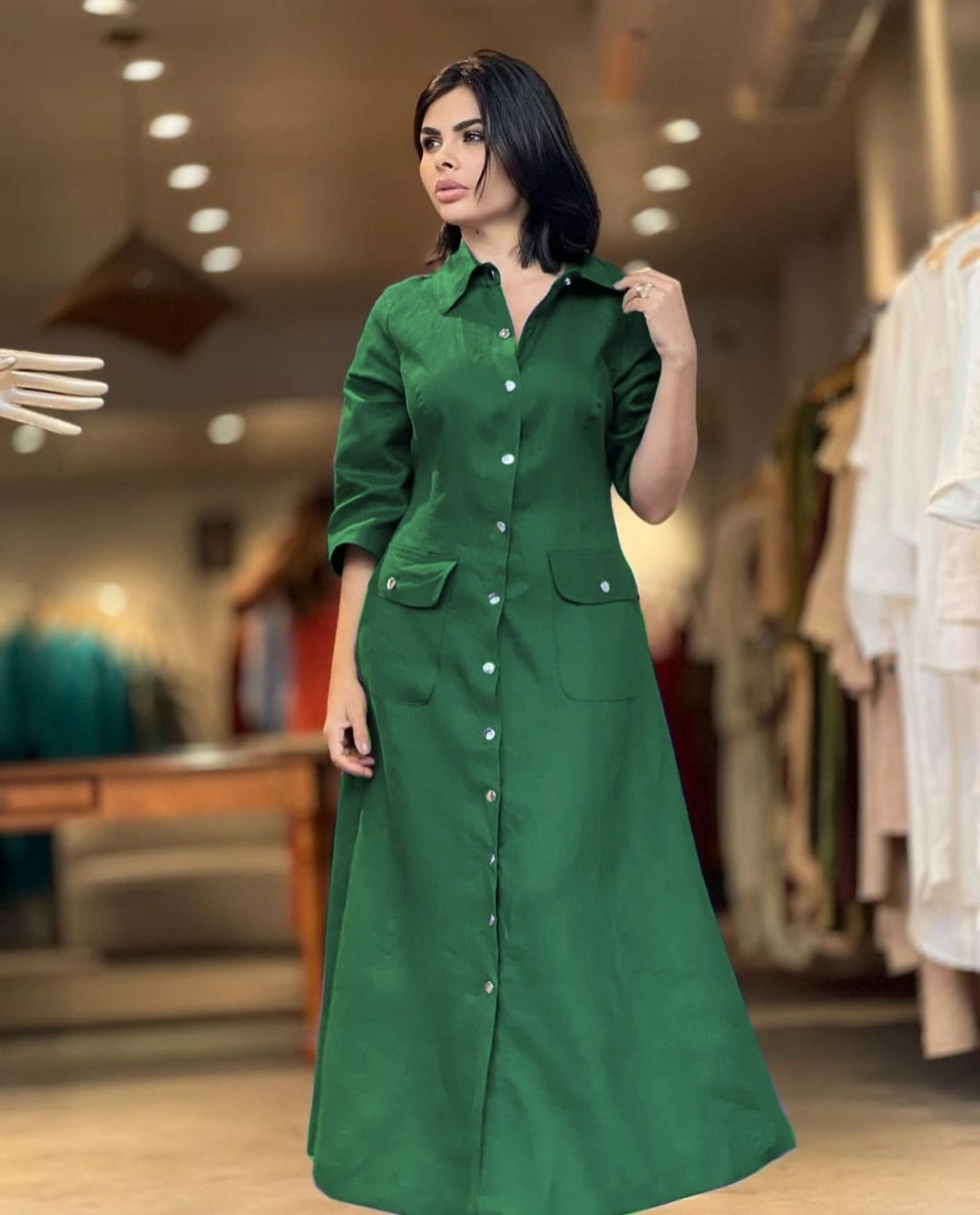 Shirt style Dress - Image 2